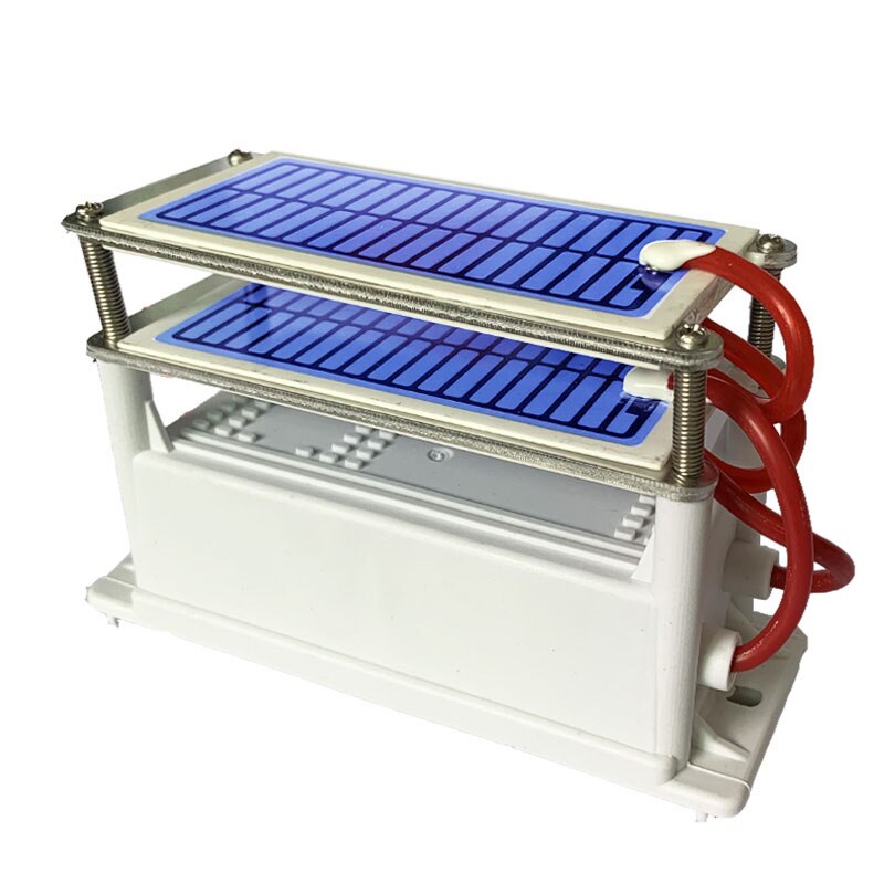 Generador de ozono de 24g, ozonizador, purificador de aire de 220V, placa cerámica de larga vida, limpiador de aire y agua, sin olores