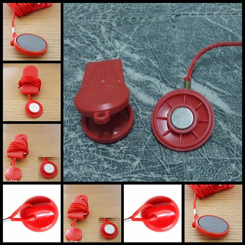 1pcs Safety Lock General Treadmill Safety Lock Safety Switch Magnet Key Emergency Stop Practical