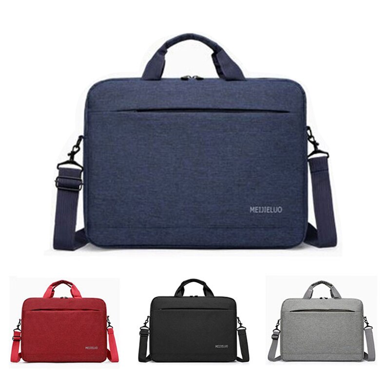 Laptop Bag Sleeve Voor 13 ",14",15 Inch Tas Voor Macbook Air Pro 13.3 "15.6" Waterdichte Notebook Handtas Schoudertas Macbook Case