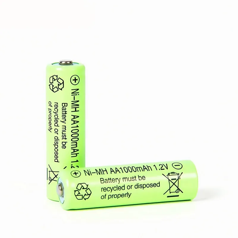 1.2V 1000mAh AA NI-MH rechargeable battery