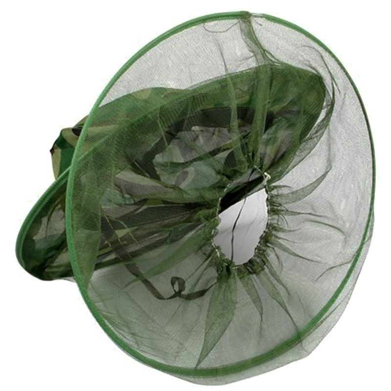 hat net wide brim anti insect bee fly protective For beekeeper mesh cover K0V3