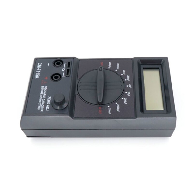 CM7115A Capacitance Meter Digital Multimeter LCD Display Measurement Tool ,Dual Slope Integrated A/D Converter System