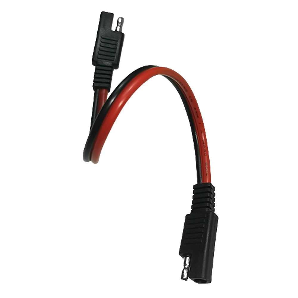 2 Pin SAE Power Automotive Extension Cord Cable 14AWG 30cm SAE to SAE Quick Connector Solar Battery Plug Wire Accessories