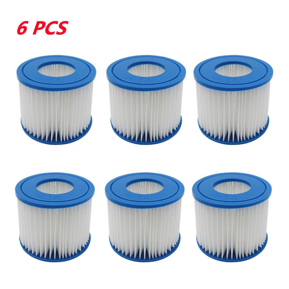 Poolfilter för bestway flowclear storlek vi ersättningsfilterpatron för lay-z-spa-miami vegas palm springs paris