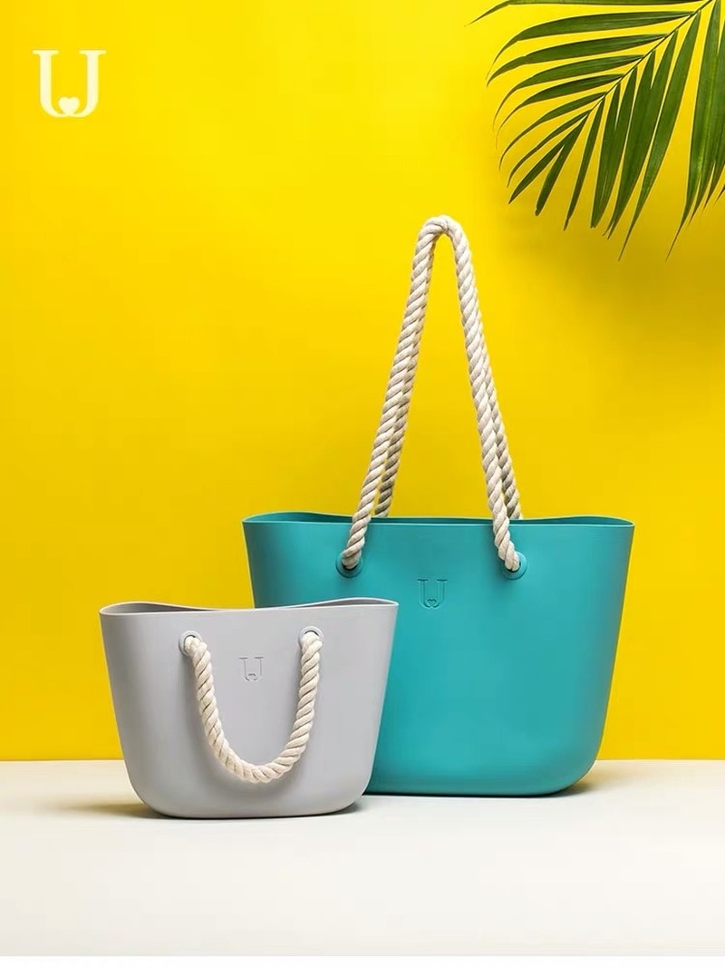 Été nouvelle sac de natation femmes sac à main étanche Silicone matériel sac de plage grande capacité sac de rangement sac à bandoulière
