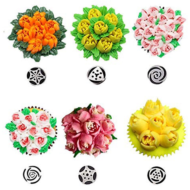 14 Stks/set Russische Icing Piping Tips Cake Decorating Diy Dessert Decoreren Tip Cake Gereedschap Cake Decorating Gereedschap Cake Decoratie