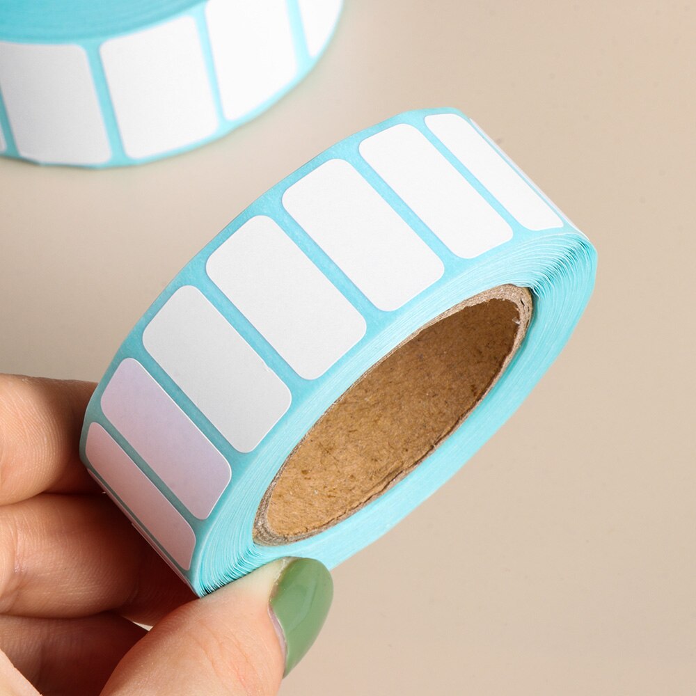 1000Pcs/Roll Adhesive Thermal Label Sticker Paper Supermarket Price Blank Label Direct Print Waterproof Printing paper