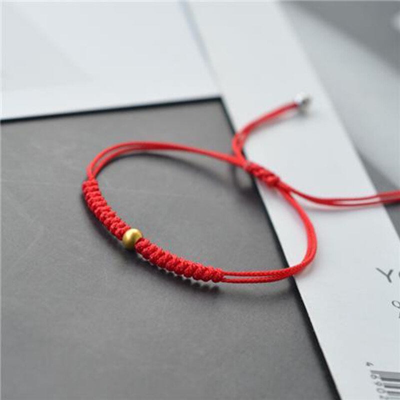 2022 Mode Vrouwen Armband Geluk Rode Touw Geweven Charm Armbanden Voor Mannen Handgemaakte Draad Polsband Voor Koppels: As show 1