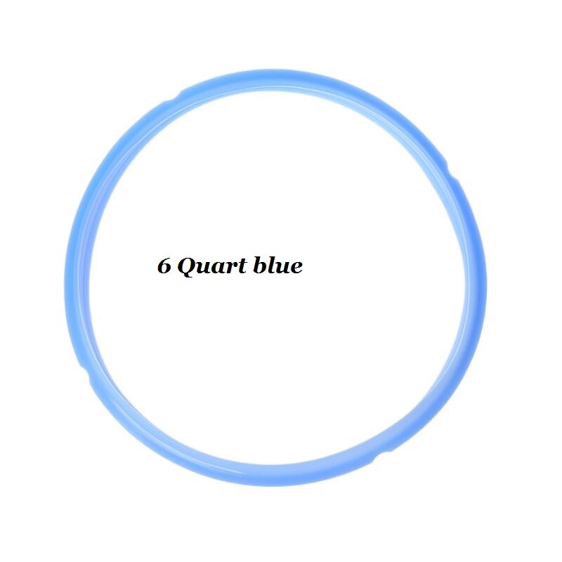 Silicone Sealing Ring 6/8 Quart For Instant Pot Electric Pressure Cooker A6HB: Blue