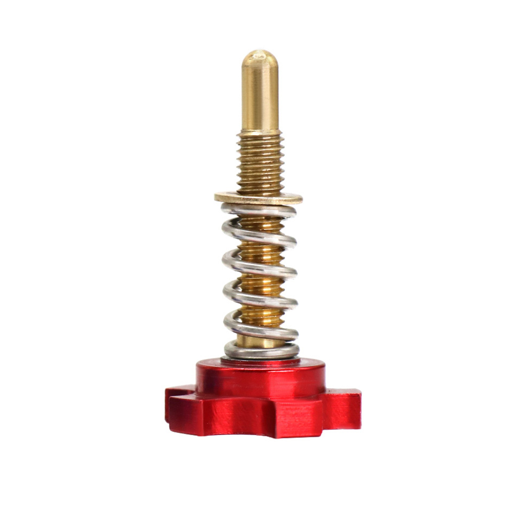 Tornillo de ajuste de velocidad de ralentí del carburador de motocicleta para CNC Universal PWK PE Carb herramienta de ajuste Carburador Carburatore: Rojo