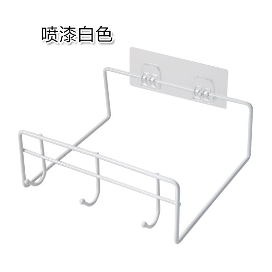 Punching Free Bathroom Washbasin Rack Bathroom Wall Hanging Basin Storage Rack Kitchen Wall Strong Hook Shelf: Army Green