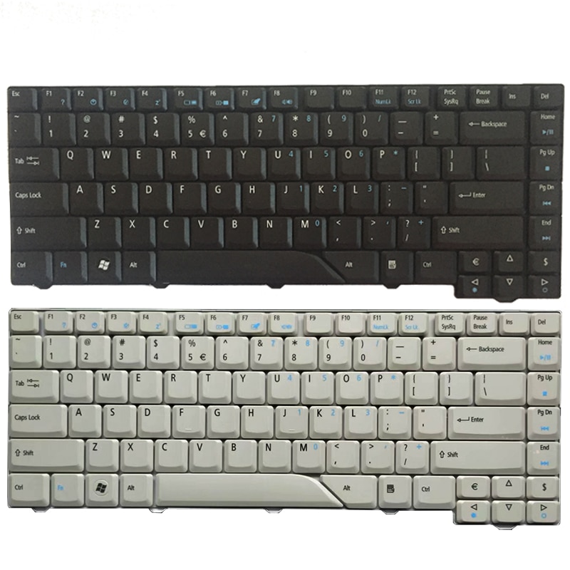teclado de EE.UU. para Acer Aspire 5715 5715Z 5720G 5720Z 5720ZG 5910G 5920Z 5920G 5920ZG 5930G 5950G 5730 5730Z nos teclado del ordenador portátil