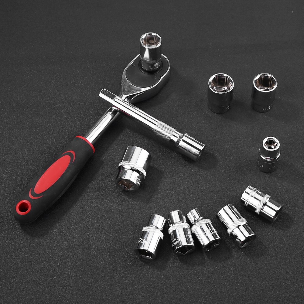 Multi-functional Socket Driver Bit Set Phillips Hex Torx Flat Ratchet Wrench Auto Car Repair Tool Kit