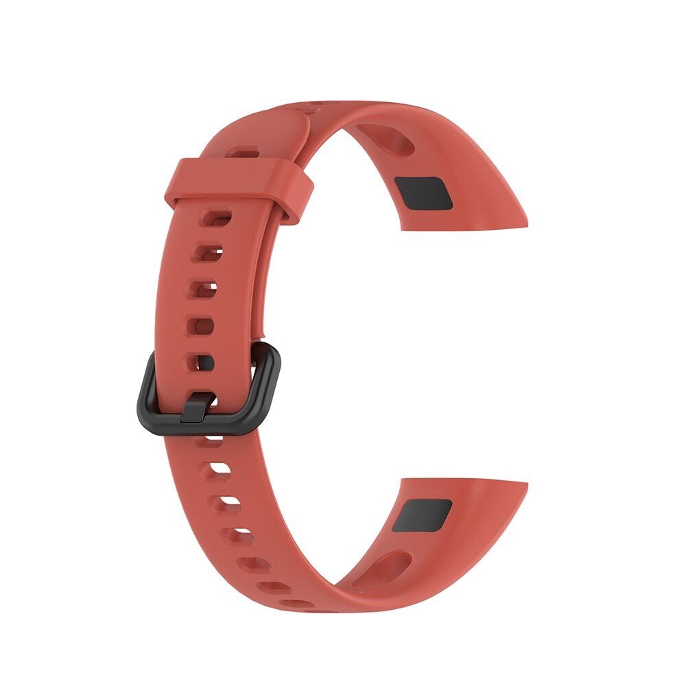 Soft Sports Silicone Wrist Strap Replacement Watch Band for HUAWEI Band 4 / Honor 5i Buckle Smart Watch Accessories: orange
