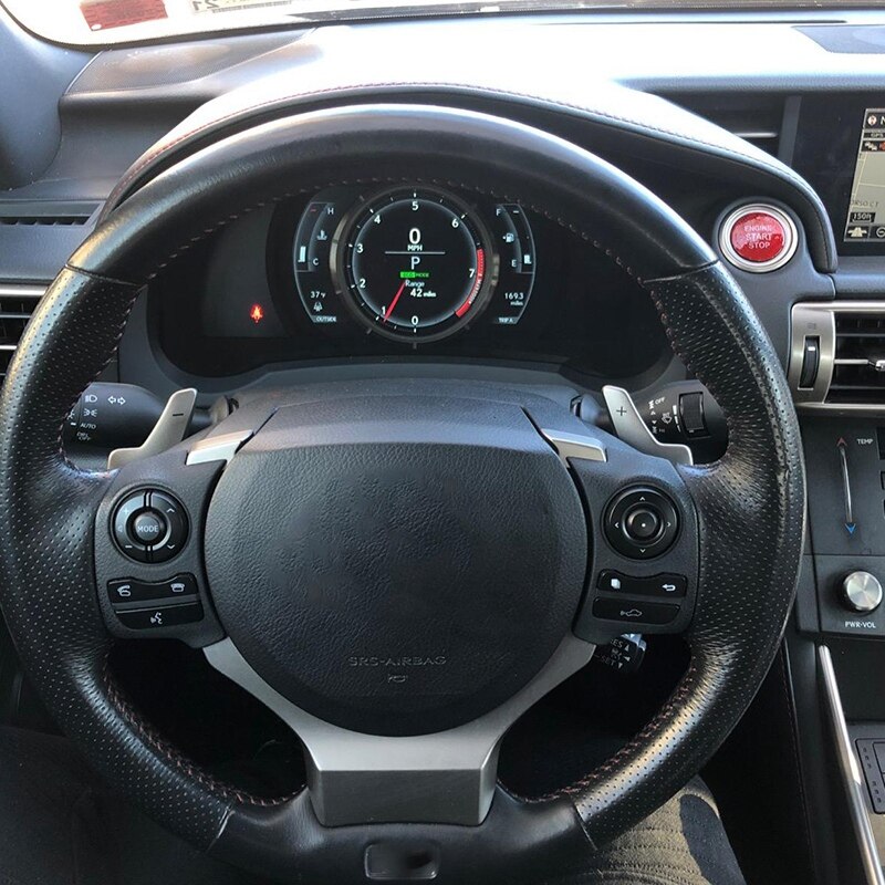 Carbon Fiber Car Engine Start Button Sticker for Lexus