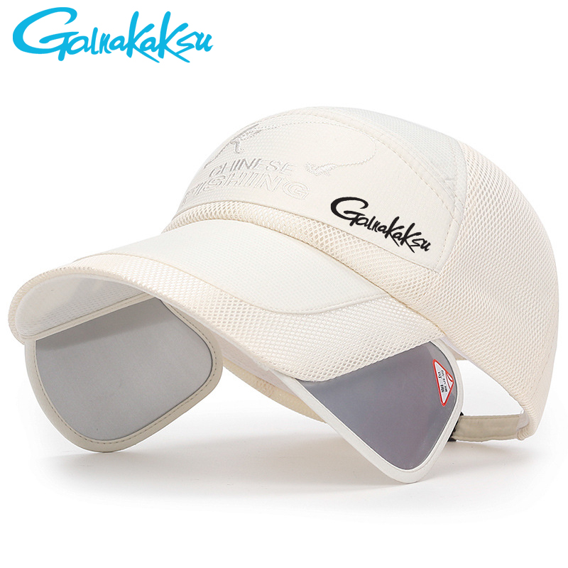 Fishing Sun Hat Sports Uv Protective Fishing Cap Travel Adjustable Breathable Mesh Outdoor Cycling Baseball Caps: Dark Grey