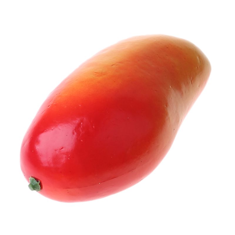 8pz di Frutta Falso Faux Artificiale di Plastica di Mela Cibo fotografia Puntelli Decorazione Della Casa di Simulazione Ornamento