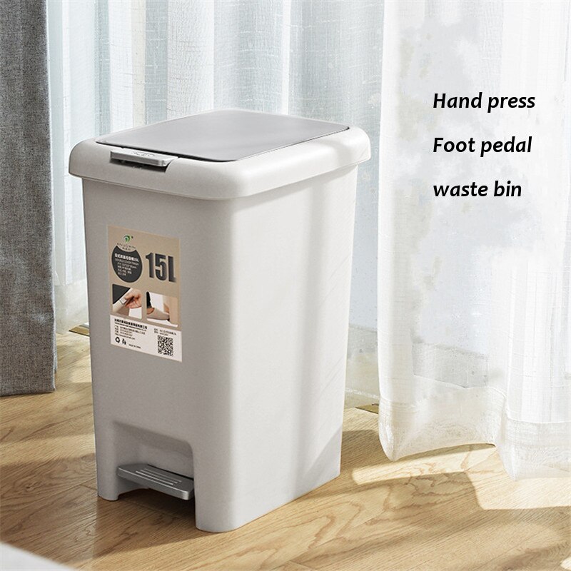 10L/15L plastique pressage Type poubelle seau carr – Grandado