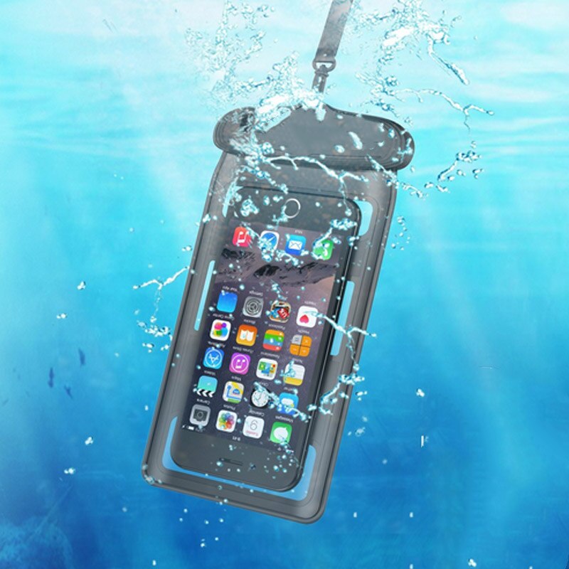 Étui étanche pour téléphone portable iPhone 7/6 Plus Android XR, coque de Camping en plein air avec ceinture de bras, sac de natation pour téléphone portable