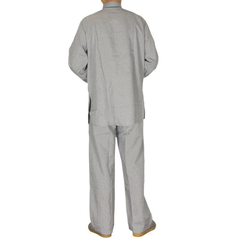 Costume de Temple Shaolin, homme et femme, Robe bouddhiste Zen, Robe de méditation bouddhiste, uniforme, costume de moine