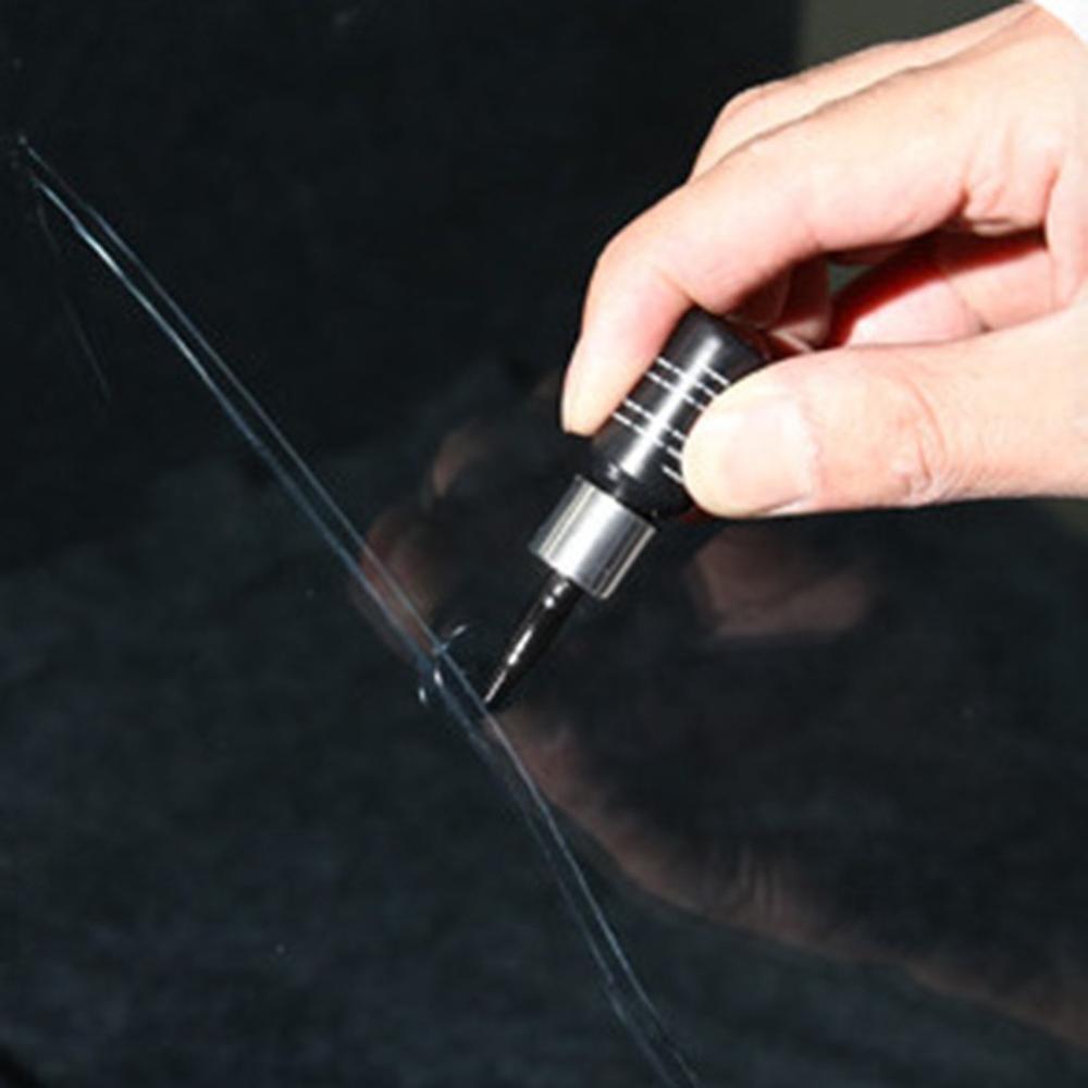 Auto Glas Reparatie Tool Set Voorruit Crack Reparatie Vloeistof Reparatie Reparatie De Gebroken Voorruit 1/2 Pcs