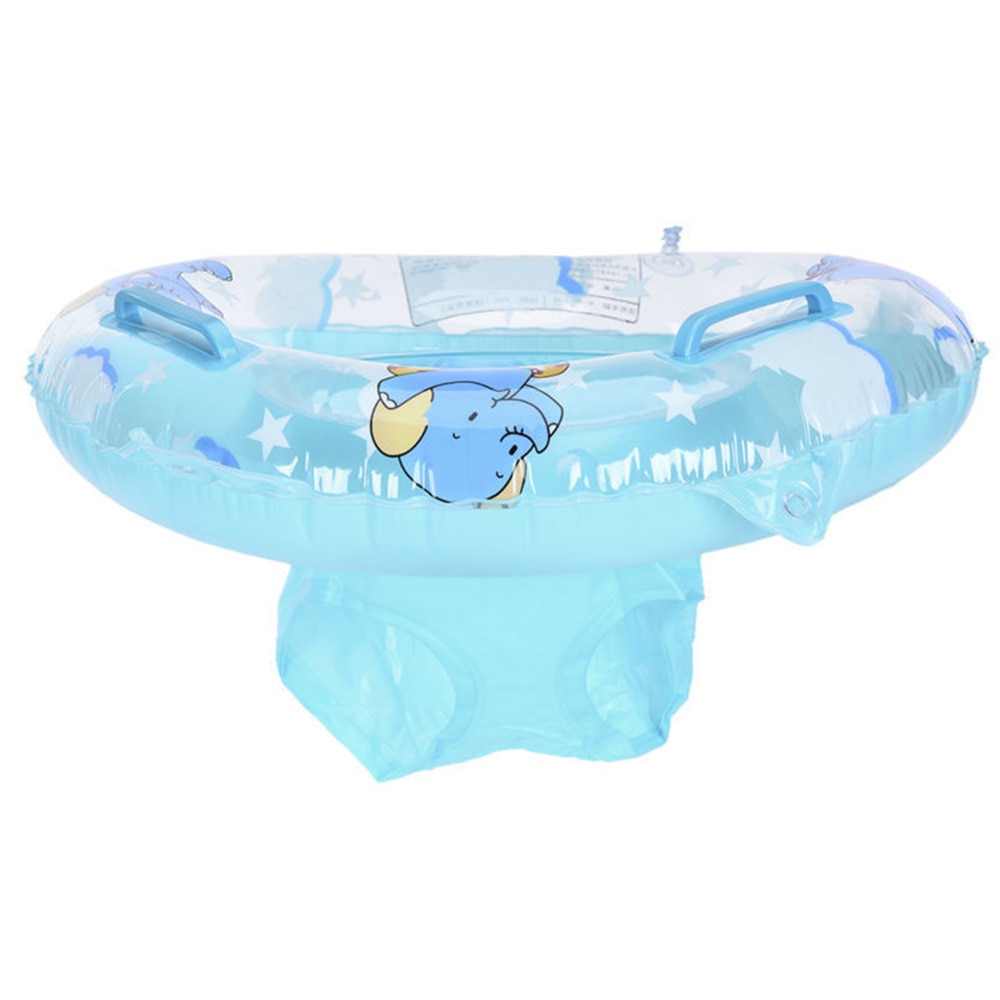 Parent Kid Swimming Circle Ring Baby Float Sunshade Cover Floating Toy Child Beach Pool Accessories Elephant Shape Good Balance