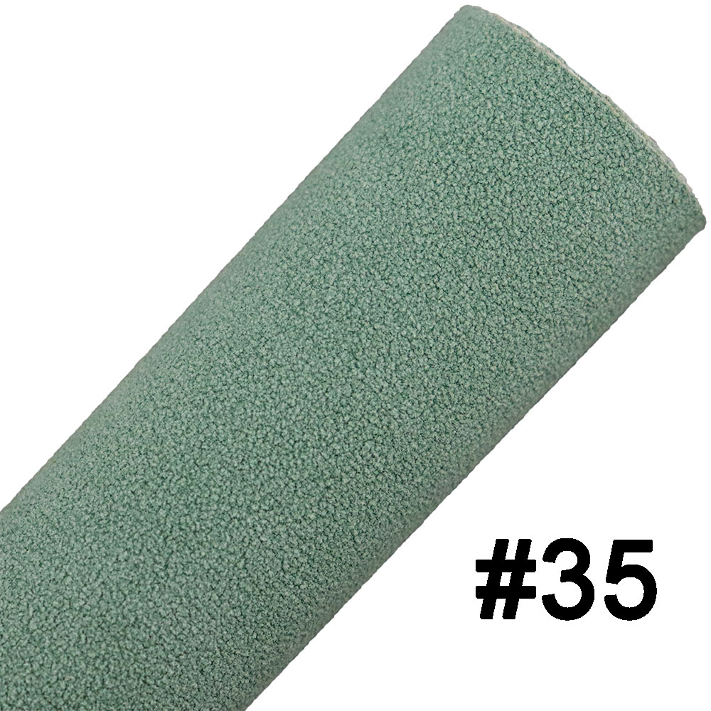 30X134Cm Roll Plain Kleur Frosted Suède Zool Faux Syntetic Leer Stof Materiaal Voor Haarelastiekjes Oorbel Handtassen diy KY008: KY008 - 35