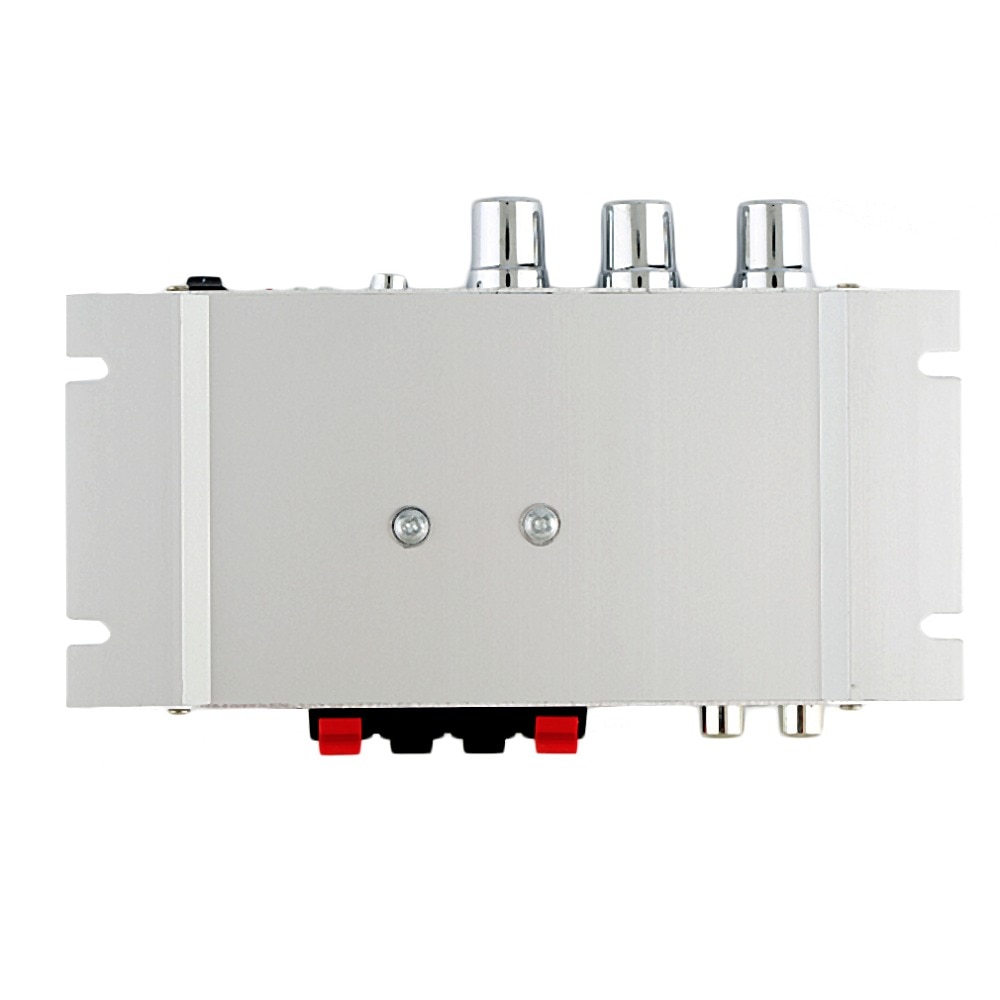 Neue 12 V Hallo-fi Stereo Audio- Verstärker Hause Hallo-fi Bass Lautsprecher Lautsprecher mit USB Hafen FM für Auto Auto Mini MP3 MP4 PC Radio