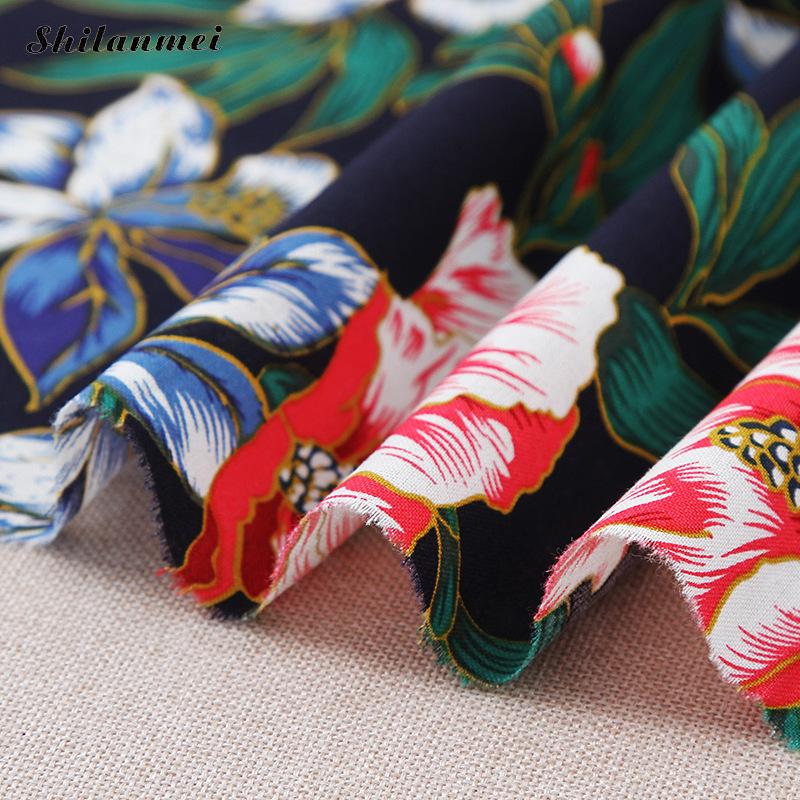 1.42m*2m retro spanien etniske blomster gardin bomuldsstof linned stof duge håndværk materialer malet tøj stof syning