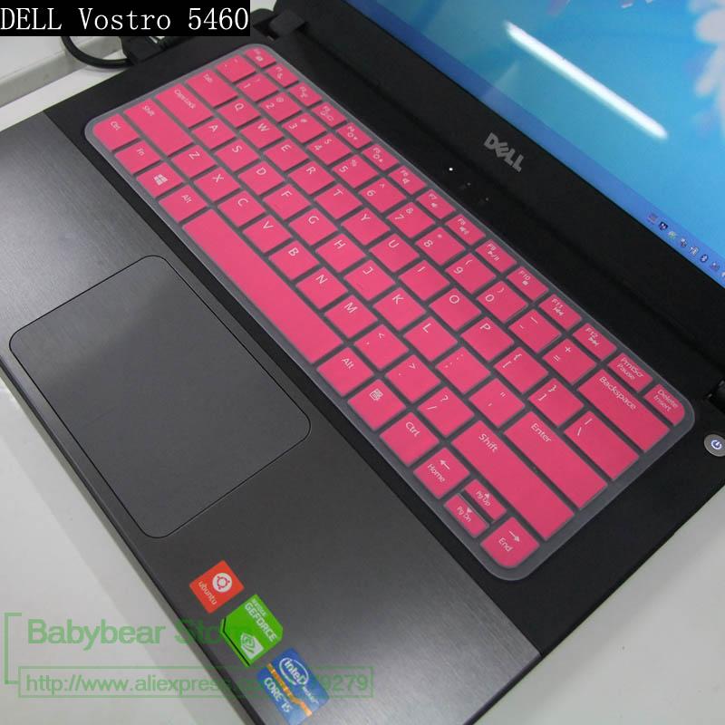 laptop keyboard cover Protector for Dell Vostro 5460 5439 5470 5480 for Inspiron 5439: pink
