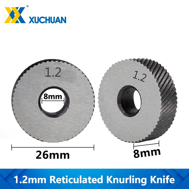 1.2mm Reticulated Knurling Inner Hole Wheel Knurling In Lathe Embossing Wheel Steel Lathe Tool Gear Shaper Cutter