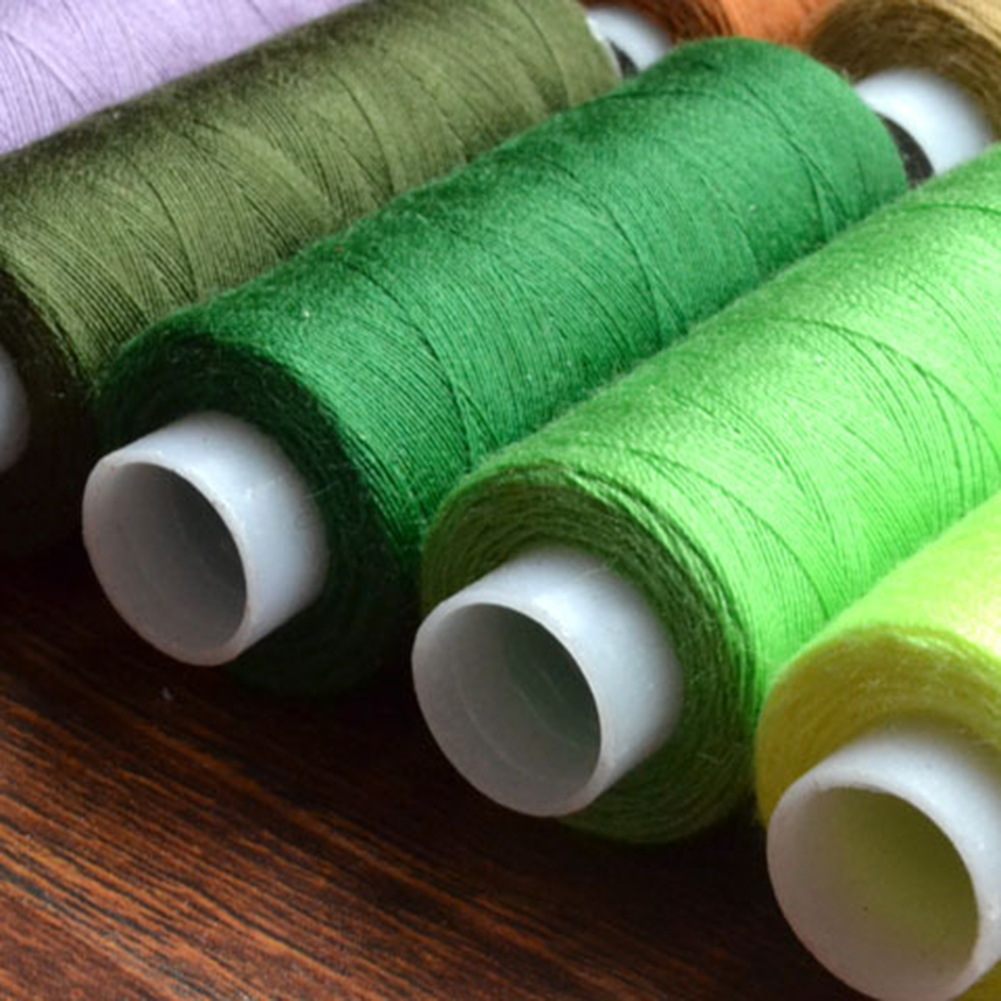 12/24/30Pcs Embroidery Sewing Threads Polyester Sewing Thread Machine Threads Craft Sewing