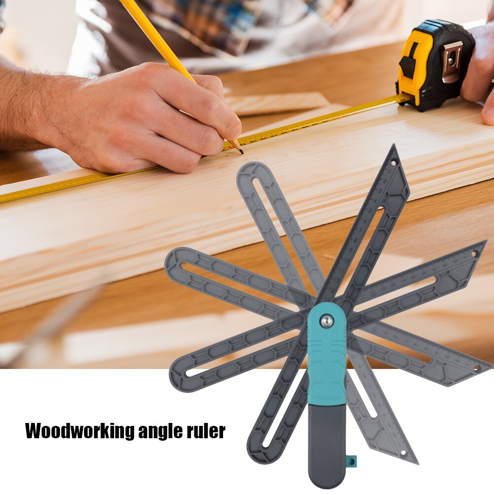 Lock Angle Measure Tool Lock Angle Measure Tool Woodworking Edge Ruler Protractor Inclinometer Plastic Ruler Supplies