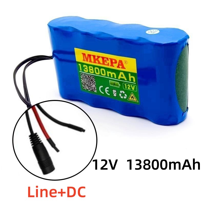 32700 lifepo4 Akku 4 s1p 12,8 v 4.5Ah mit 4s 40a symmetrischen BMS für Elektro Stiefel und unterbrechung freie Strom versorgung 12V: Blau