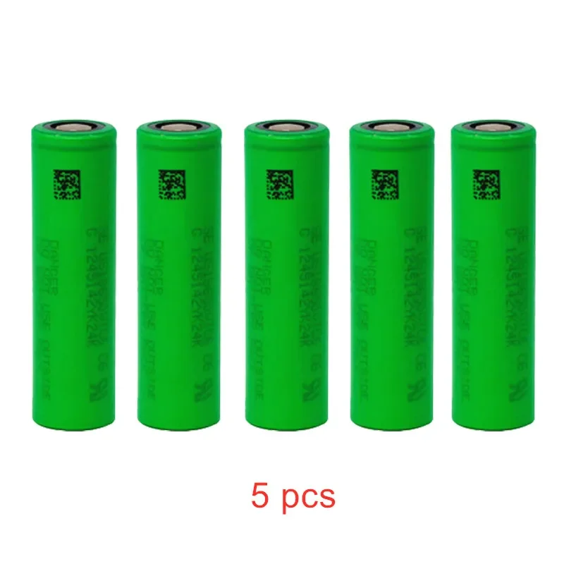 100% original. Wiederauf ladbar. Vtc6 Batterie. Lithium, 3,7 V, 3000mAh, Abs. 18650. Vtc 6,30 a, Spielzeug, Taschenlampe, 3000mAh.: Blau