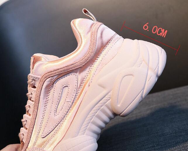 Zapatillas de mujer cesta mujer tenis plataforma femenina zapatos blancos zapatillas de mujer con cordones punta redonda zapatos de mujer primavera otoño