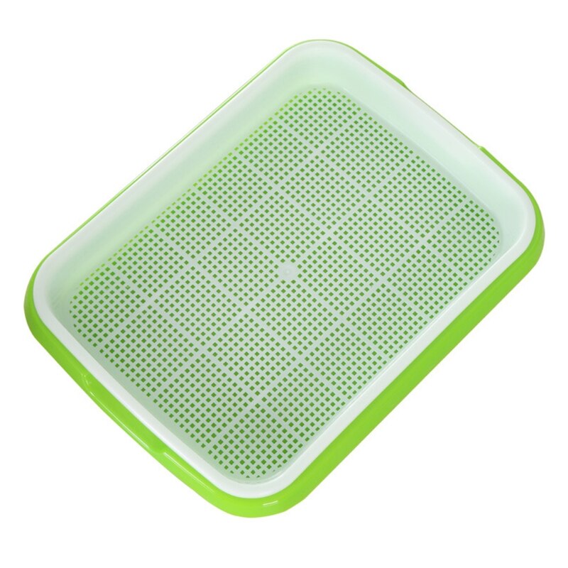 Seed Sprouter Tray 2 Layer Soilless Hydroponic Nursery Pot Germination Planter: Default Title