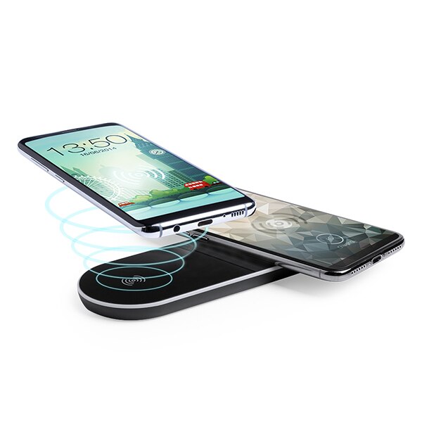 Qi Draadloze Oplader Voor Smartphones Zwart 146142