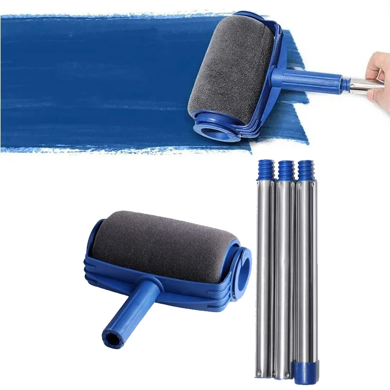 Pincel de pintura DIY para el hogar y exteriores, herramienta multifunción, juego de pinceles con rodillo de pintura, decoración de pared, pincel de pintura