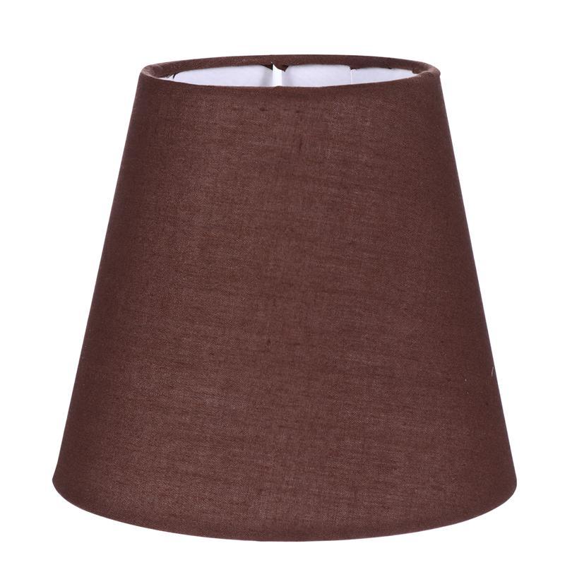 Cubierta de lámpara de tela, accesorio de lámpara de pared, cubierta antipolvo, pantalla de tela, accesorios de iluminación, 1 ud.: Coffee