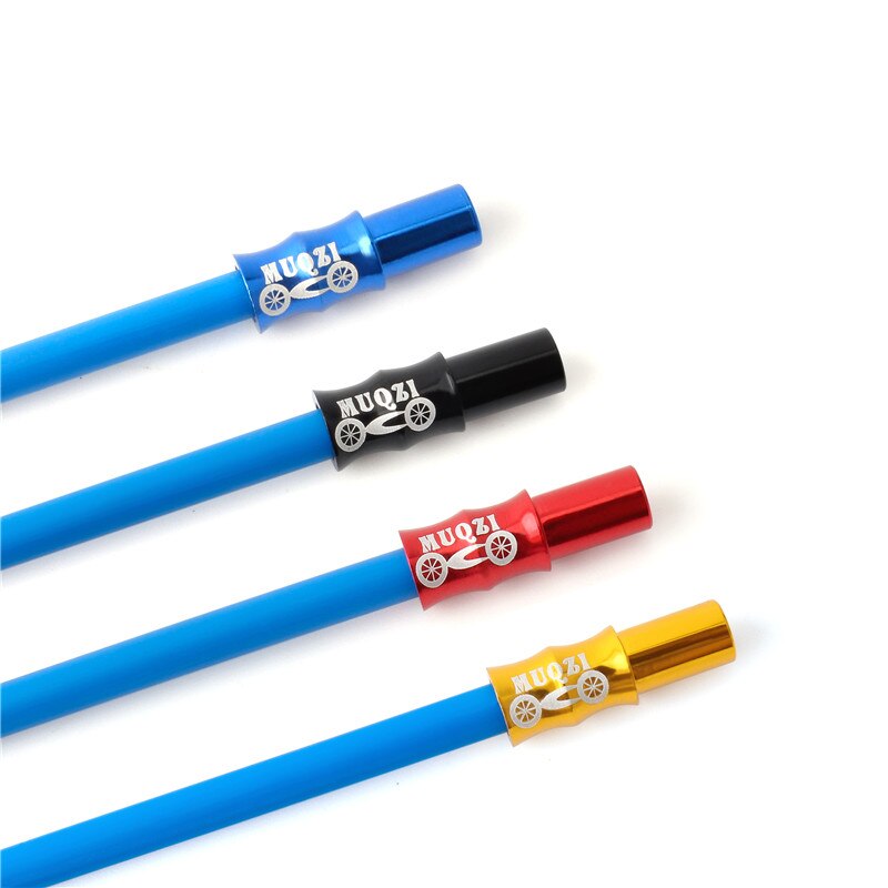 Muqzi 10 Stuks Kabel Cap Fiets Brake Cable End Cap Shift Draad End Cap 4Mm 5Mm Aluminium mountain Road Fiets Behuizing Onderdelen