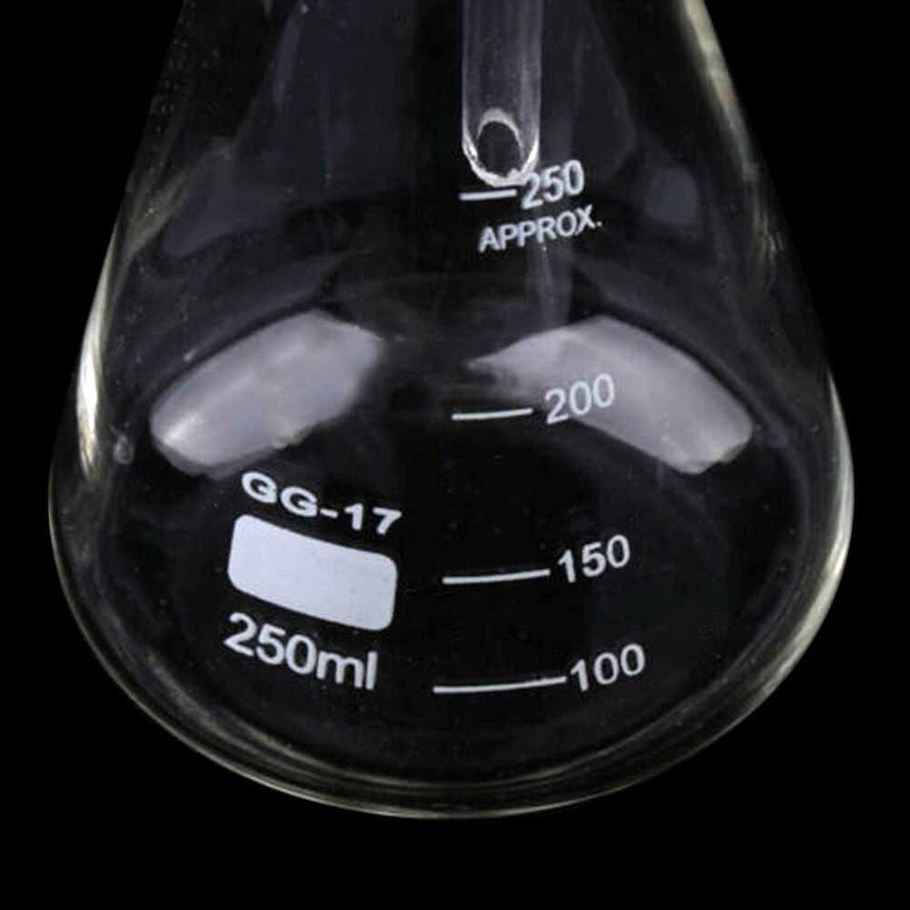 Glass Conical Flask Separatory Funnel Stopper Lab Gas Generator Apparatus Kit like oxygen hydrogen and carbon dioxide