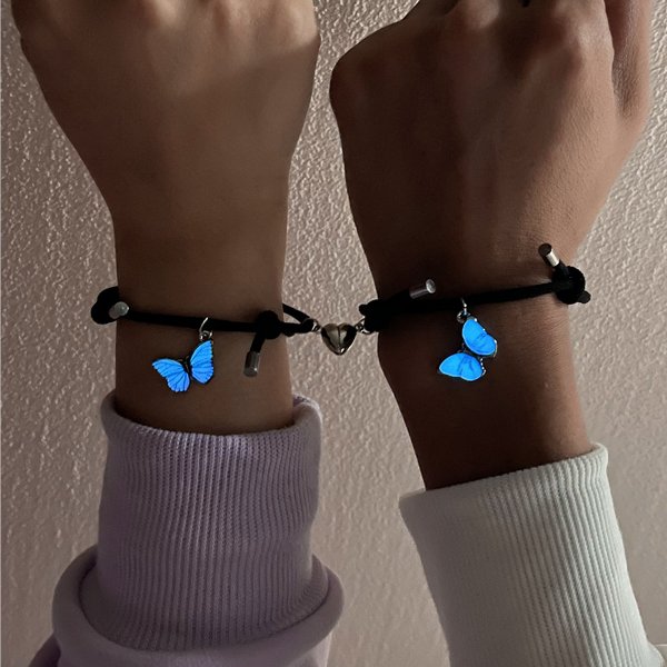 Bracelets de Couple lumineux romantique soleil lune pour femmes et hommes, corde tressée à la main, Bracelet assorti, bijoux de saint valentin: PLAQUÉ ARGENT