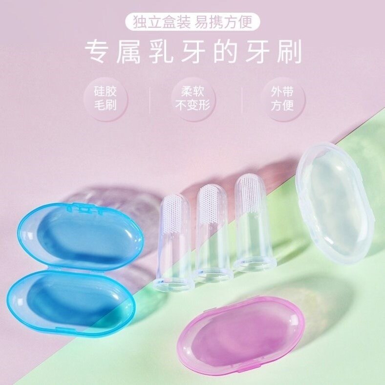 Silicone Baby Tongue Cleaner Baby Tongue Cleaner Baby Infant Toothbrush Children Training Brosse A Dent Baby Brush AC50YS