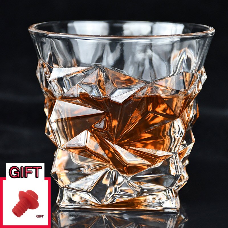 Glass Bar Hotel Home whisky beer glass wine Crystal Wine Glass Wine Set good Multiple styles can be selected: O Gift pingsai