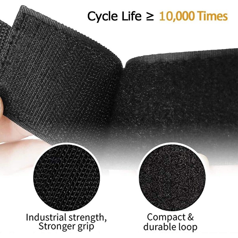 Sangles de rangement robustes, organisateurs d'outils, sangles de fixation en Nylon pour crochet de sous-sol de maison, enveloppe de corde, 16 pièces