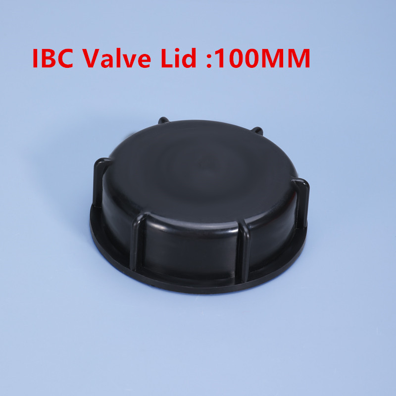 100MM Coarse Thread IBC Tank Valve Cover With Leakproof Ring Plastic Dust Cover for IBC Water Tank Valve
