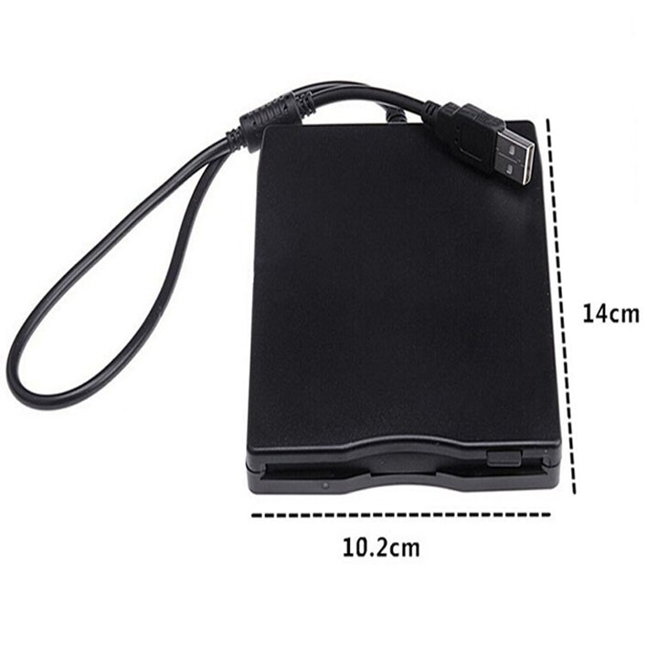 3.55 przenośna zewnętrzna stacja dyskietek USB 1.44MB emulatory FDD CD bez dodatkowych r wymagane, wtyczka oraz bawić się