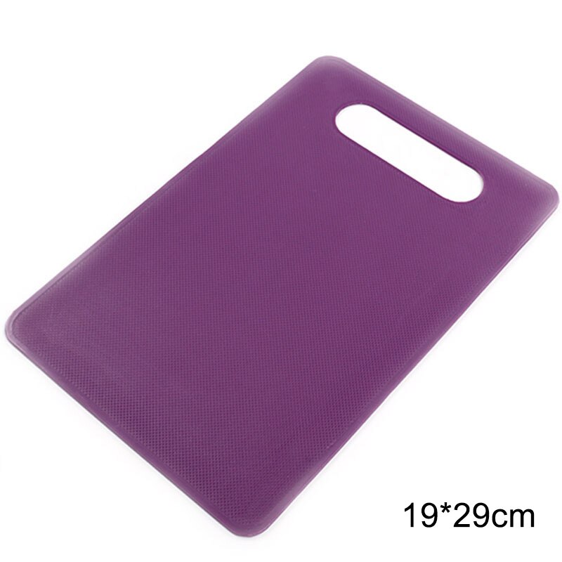 Chopping Blocks Portable PP Candy Color Multi Purpose Cutting Board Food Classification Boards Kitchen Supplies: Purple