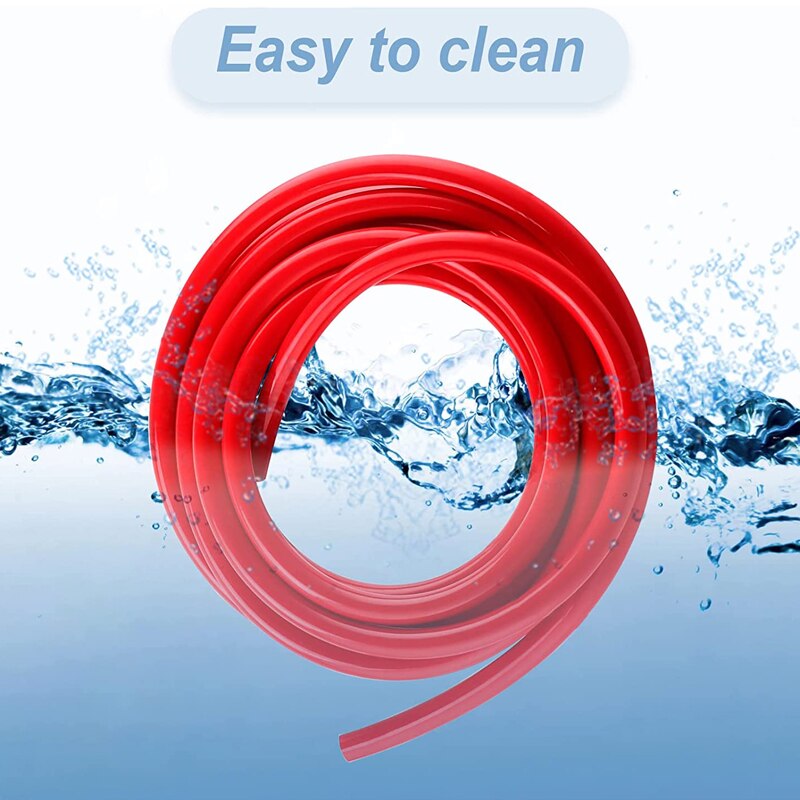 Tubo Flexible de PVC para fabricación de cerveza, dispensador de bebidas y cerveza, línea de Gas, antipresión, 7mm de diámetro, 5 metros de longitud
